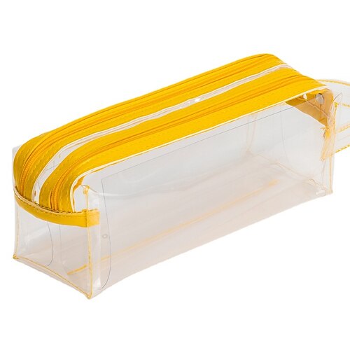 

PencilCasePenPouchMarkerBag Waterproof Wear-Resistant Transparent TPU for School Office Student