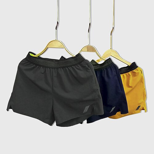 

Hombre Chinos Pantalón corto Bolsillo Correa Cintura elástica Geometría Comodidad Transpirable Corto Casual Diario Carrera Casual De Deporte Amarillo Gris Microelástico / Verano