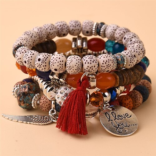 

Women's Bracelets Textured Street Multicolor Bracelets & Bangles