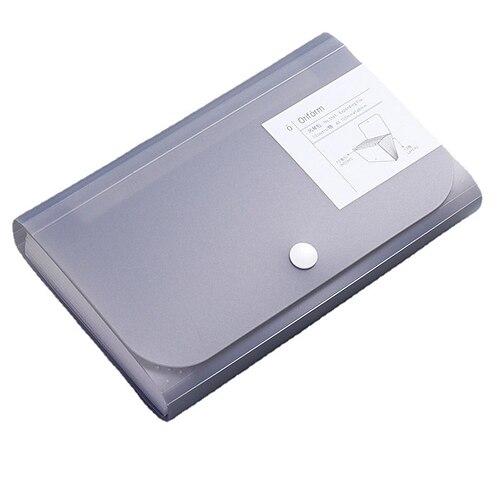 

13 Pockets Accordion File Folders Plastic Waterproof Multicolor File Organizer B5 Size Receipts Documents