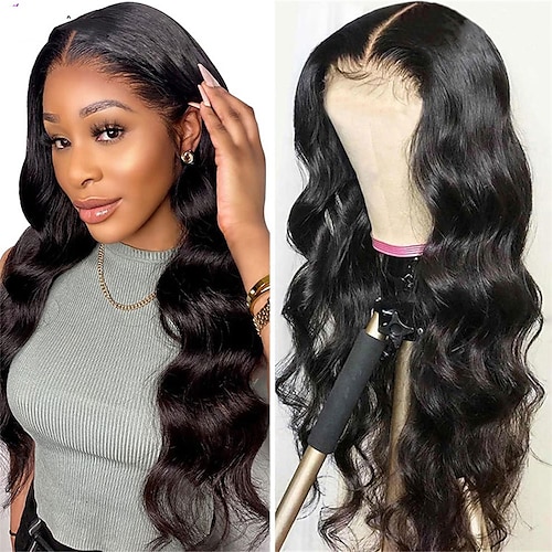 

Transparent Lace Front Human Hair Wigs For Women Brazilian 13x4 Body Wave HD Lace Frontal Wig 4x4 Lace Closure Wigs 14-30 inch