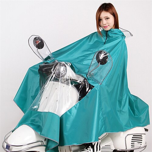 

unisex adulto poncho impermeabile pioggia poncho all'aperto bici ebike moto scooter ciclismo giacca impermeabile mantello antipioggia