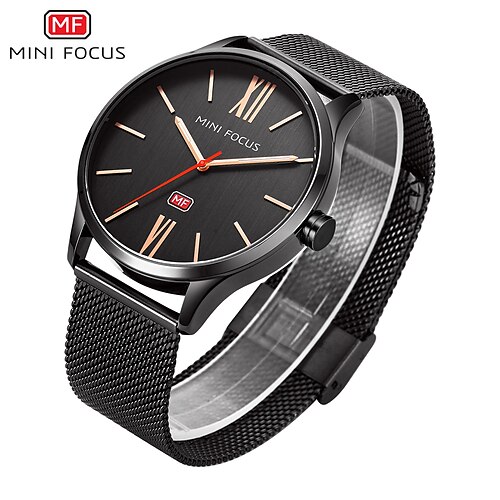 

MINI FOCUS Quartz Watch for Men Analog Quartz Stylish Stylish Waterproof Alloy Alloy Fashion