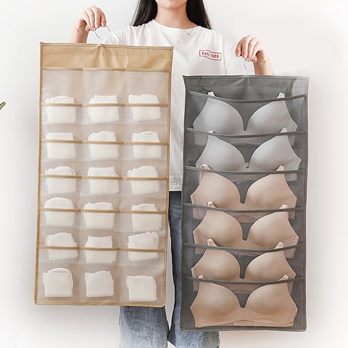 

15 Grid Non-woven Socks Underwear Storage