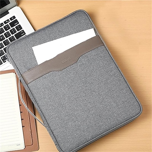 

Laptop Sleeves HYB-G 13 inch Compatible with Macbook Air Pro, HP, Dell, Lenovo, Asus, Acer, Chromebook Notebook Laptop Carrying Case Cover Waterpoof Shock Proof With Handle Oxford Cloth Solid Color