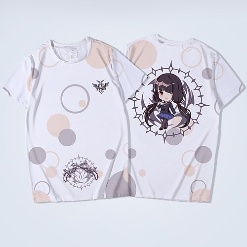 

Inspired by Date A Live Tohka Yatogami Tokisaki Kurumi T-shirt Cartoon 100% Polyester Anime Harajuku Graphic Kawaii T-shirt For Men's / Women's / Couple's