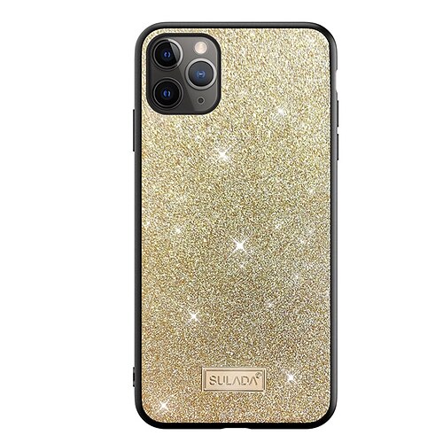 

Phone Case For Apple Classic Series iPhone 13 Pro Max 12 11 SE 2022 X XR XS Max 8 7 Bumper Frame Glitter Shine Dustproof Solid Colored PU Leather