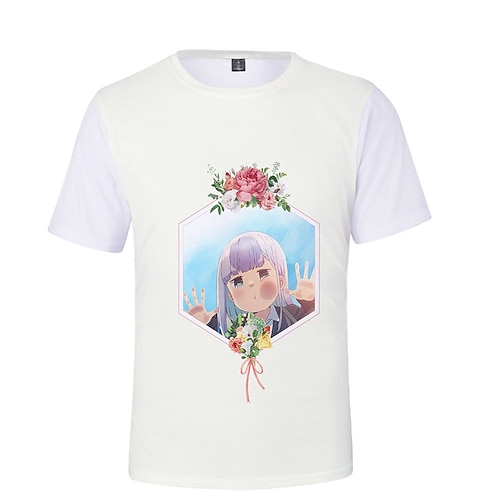 

Inspired by Aharen-san wa Hakarenai Aharen Reina Cosplay Costume T-shirt 100% Polyester Pattern Harajuku Graphic Kawaii T-shirt For Men's / Women's / Couple's