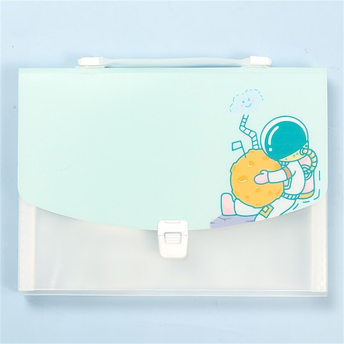

13 Pockets Accordion File Folders PP Waterproof Clear Multicolor File Organizer A4 Size Receipts Documents