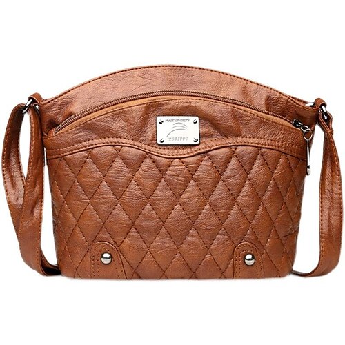 

soft-faced women's bag 2021 new fashion all-match large-capacity women's one-shoulder messenger bag simple atmosphere diagonal cross