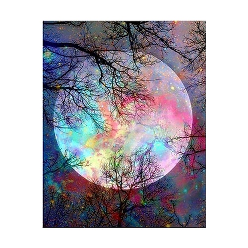 

5d full diamond amazon new living room decoration embroidery night sky paste diamond cross stitch crafts diamond painting home hanging painting