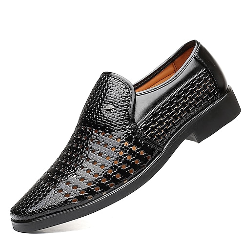 

Men's Sneakers Casual Daily PU Black Spring