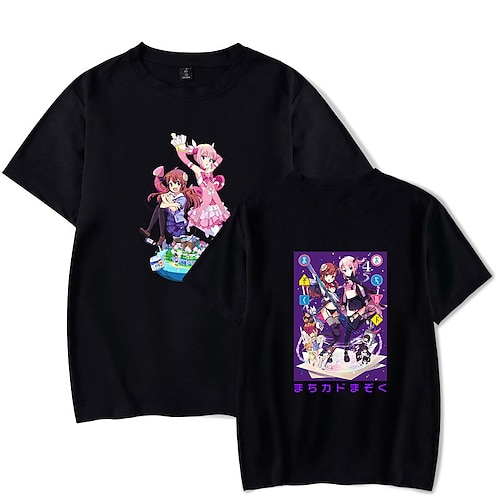 

Inspired by The Demon Girl Next Door Yoshida Yuuko T-shirt Anime 100% Polyester Anime Harajuku Graphic Kawaii T-shirt For Men's / Women's / Couple's