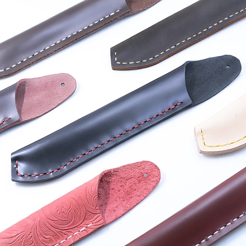 

Pencil Case Pen Pouch Marker Bag Waterproof Creative Wear-Resistant PU Leather for School Office Business