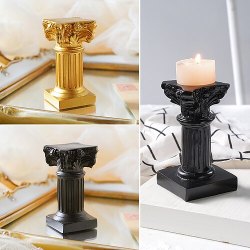 

European Style Resin Candle 1pc Candle Holders