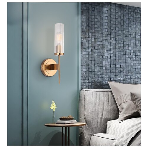 

LED Wall Light Modern Gold Bedside Light Eye Protection Nordic Style Wall Lamps Wall Sconces Bedroom Office Iron Wall Light 5 W