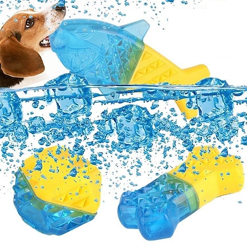 

summer water-filled frozen bone toy pet dog bite-resistant molar tpr toy ball