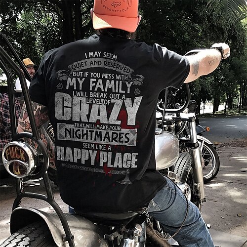 

Men's T shirt 3D Print Graphic Letter Crew Neck Street Casual Print Short Sleeve Tops Basic Fashion Classic Comfortable Black