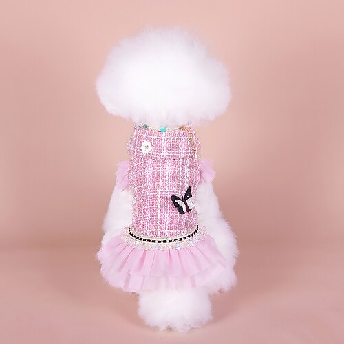 

Dog Cat Dress Solid Colored Fashion Cute Sports Casual / Daily Winter Dog Clothes Puppy Clothes Dog Outfits Soft Green Rosy Pink Costume for Girl and Boy Dog Cotton XS S M L XL XXL