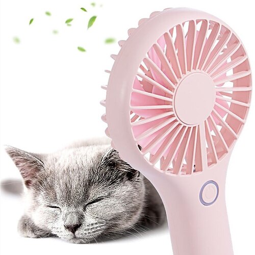 

New Mini Small Tail Fan Home Mute Handheld Bd-Xwb Fan Night Light Portable Fan High Wind