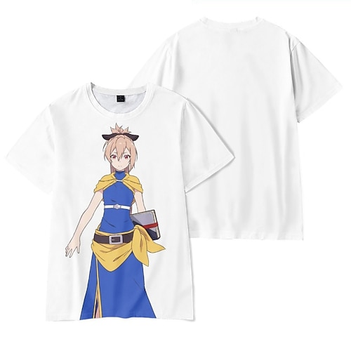 

Inspired by The Executioner and Her Way of Life Menou Tokitou Akari T-shirt Anime 100% Polyester Anime Harajuku Graphic Kawaii T-shirt For Men's / Women's / Couple's