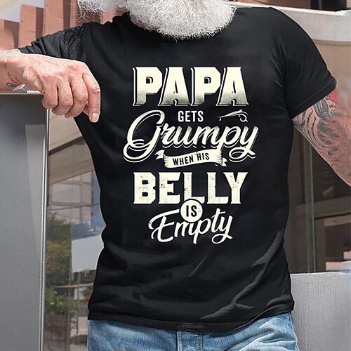 

Men's T shirt Hot Stamping Graphic Letter Crew Neck Casual Daily Print Short Sleeve Tops Fashion Vintage Designer Big and Tall Black Red Navy Blue