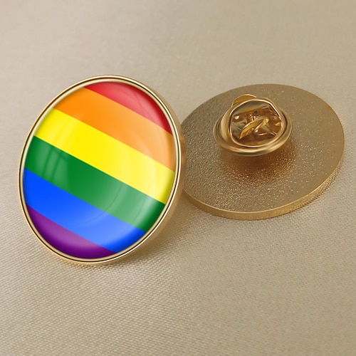 

Gay Pride Pins-Pride LGBTQ Accessories Pin-Love is Love-Enamel Pins for Backpack Hat-Lapel Pins for Pride Festivals