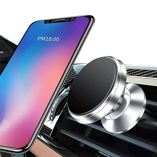 

2pcs Schitec Magnetic Car Phone Holder Stand 360 Degree Mobile Cell Air Vent Magnet Mount GPS Support For iPhone Mi Samsung Huawei