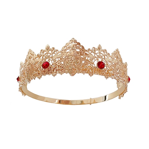 

Adjustable Men's Crown Headdress Prince Crown Queen Men's and Women's Universal Crown