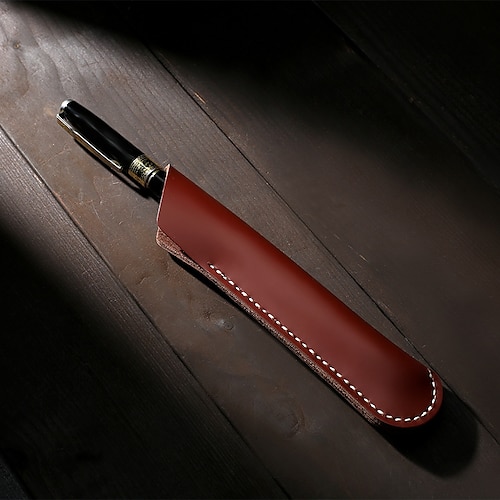 

Pencil Case Pen Pouch Marker Bag Waterproof Creative Wear-Resistant PU Leather for School Office Business