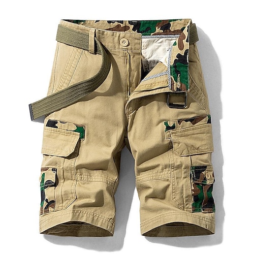 

Men's Cargo Shorts Hiking Shorts Tactical Shorts Military Summer Outdoor Ripstop Breathable Quick Dry Lightweight Shorts Bottoms Black Blue Cotton Fishing Climbing Running 28 29 30 31 32