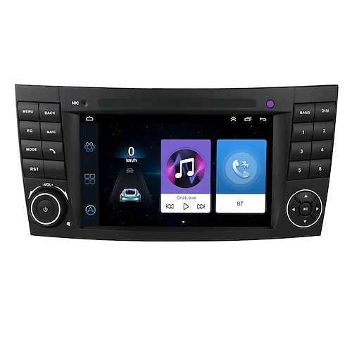 

7 Inch Android 10 Car Navigation Player Autoradio GPS For Mercedes Benz E-Class W211 E200 E220 E240 E280/CLK-Class W209/G-Class W463/CLS-Class W209 Car navigation 2001-2011
