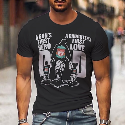 

Men's Unisex T shirt Tee 3D Print Graphic Prints Human Letter Crew Neck Street Daily Print Short Sleeve Tops Designer Casual Big and Tall Sports Black / Summer