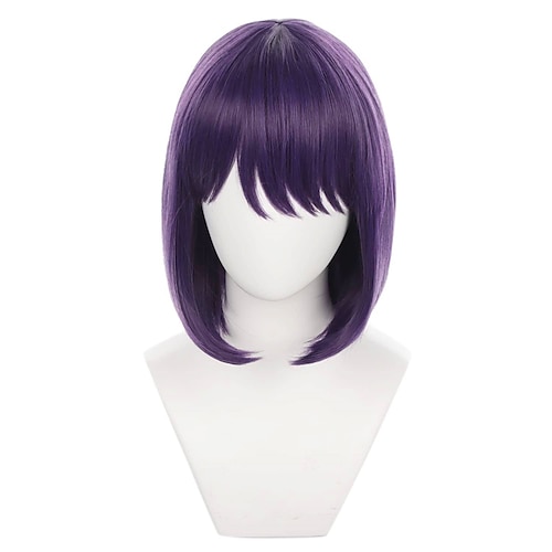 

Moeloli mon habillage chérie kitagawa marin cosplay perruque courte violet bob perruque anime halloween costume cheveux perruques pour femmes filles
