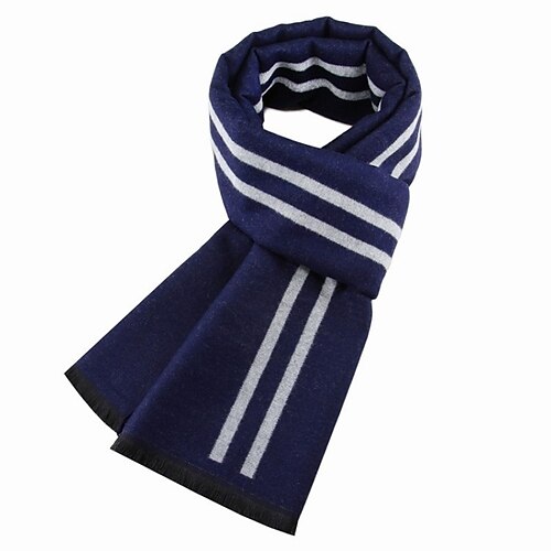 

Men's Scarves Office Daily Wear Vacation Plaid / Striped / Chevron / Round 100% Acrylic Scarves 1 PCS