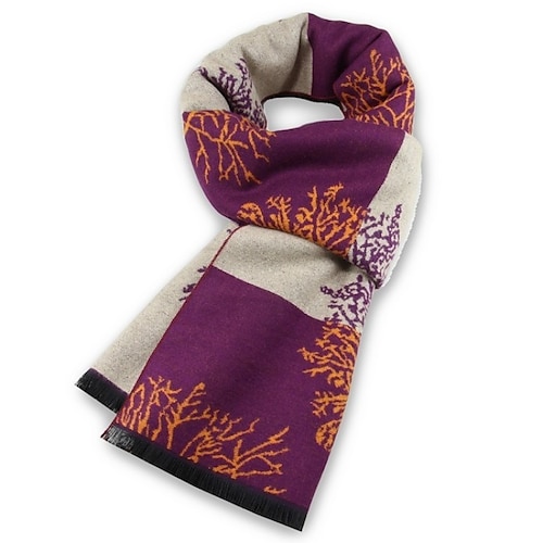 

Women's Scarves Daily Wear Date Vacation Flower / Plants Polyester / Polyamide Scarves 1 PCS