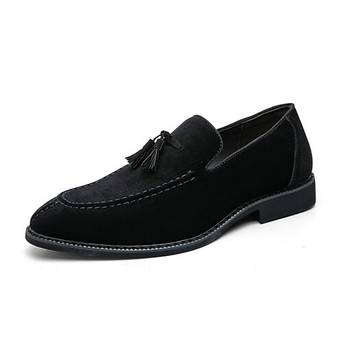 

Per uomo Mocassini e Slip-Ons Informale Classico Giornaliero Ufficio e carriera PU Nero Marrone Primavera Estate