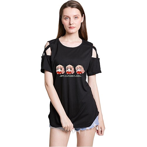 

Inspired by Spy x Family Spy Family Loid Forger Yor Forger Anya Forger T-shirt Cartoon Manga Anime Harajuku Graphic Kawaii T-shirt For Men's Women's Unisex Adults' Hot Stamping 100% Polyester