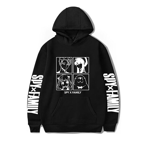 

Inspired by SPY×FAMILY Loid Forger Yor Forger Anya Forger Hoodie Anime 100% Polyester Anime 3D Harajuku Graphic Hoodie For Men's / Women's / Couple's