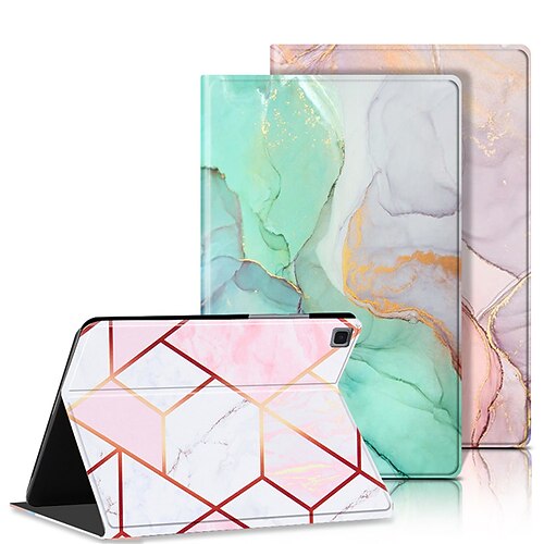 

Tablet Case Cover For Samsung Galaxy Tab A7 Portable with Stand Flip Graphic TPU PC