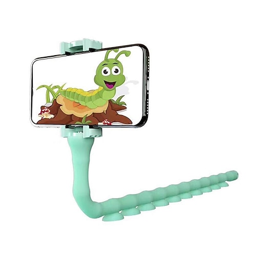 

Octopus Tripod Phone Stand Portable Adjustable Suction Cup Phone Holder for Desk Selfies / Vlogging / Live Streaming Compatible with All Mobile Phone Phone Accessory