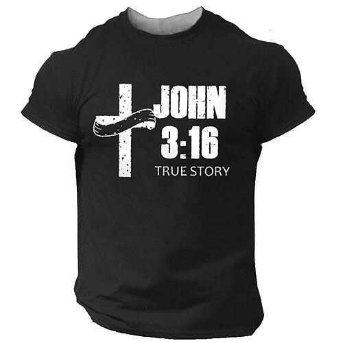 

Men's Unisex T shirt Tee 3D Print Graphic Prints Letter Crew Neck Street Daily Print Short Sleeve Tops Designer Casual Vintage Big and Tall Black Army Green Navy Blue / Summer