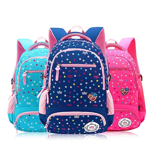 

Cartoon Kawii School Backpack Bookbag for Student Wear-Resistant Water Resistant Breathable Nylon School Bag Satchel 21.29 inch