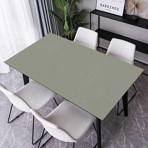 

Vinyl Tablecloth for Picnic Camping Outdoor, 100% Waterproof Oil-Proof Spill-Proof PVC Table Cloth, Wipeable Thick Rectangle Tablecloth Cover