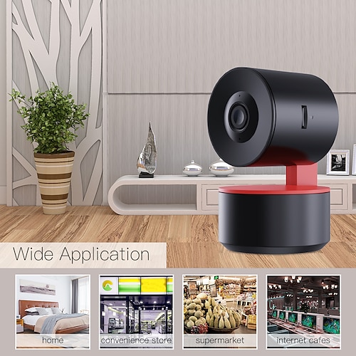 

Tuya PTZ WiFi IP Camera Indoor Smart Automatic Tracking 1080P Wireless Security Camera AI Human Detection For Home Surveillance Smart Life App Remote Control IP Camera 1080P Mini WIFI Wireless