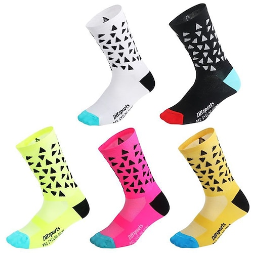 

cycling socks long tube summer unisex outdoor sports wear-resistant bicycle socks source factory direct sales