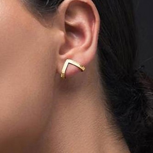 

Mujer Pendientes Elegante Calle Geometría Arete