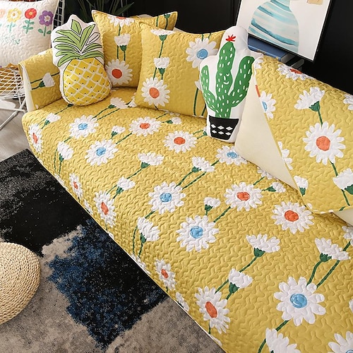 

Sofa Slipcover Jacquard Fabric Sofa Seat Cover Sectional Couch Covers,Furniture Protector Anti-Slip Couch Covers for Dogs Cats Kids(Sold by Piece/Not All Set)