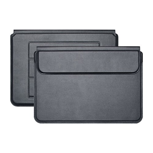 

Laptop Sleeves 13.3"" 13"" 15 Inch inch Compatible with Macbook Air Pro, HP, Dell, Lenovo, Asus, Acer, Chromebook Notebook Waterpoof Shock Proof PU Leather Solid Color for Business Office