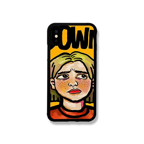 

Phone Case For Apple Classic Series iPhone 13 Pro Max 12 11 SE 2022 X XR XS Max 8 7 Portable Pattern Shockproof Cartoon Silica Gel PC